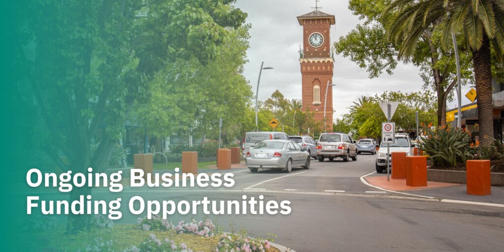 Invest Gippsland Ongoing Funding Opportunities
